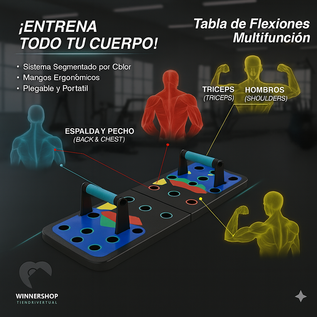 Tabla Flexiones Portatil